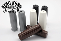 Modified retro motorcycle universal wine barrel grip grip glue handle