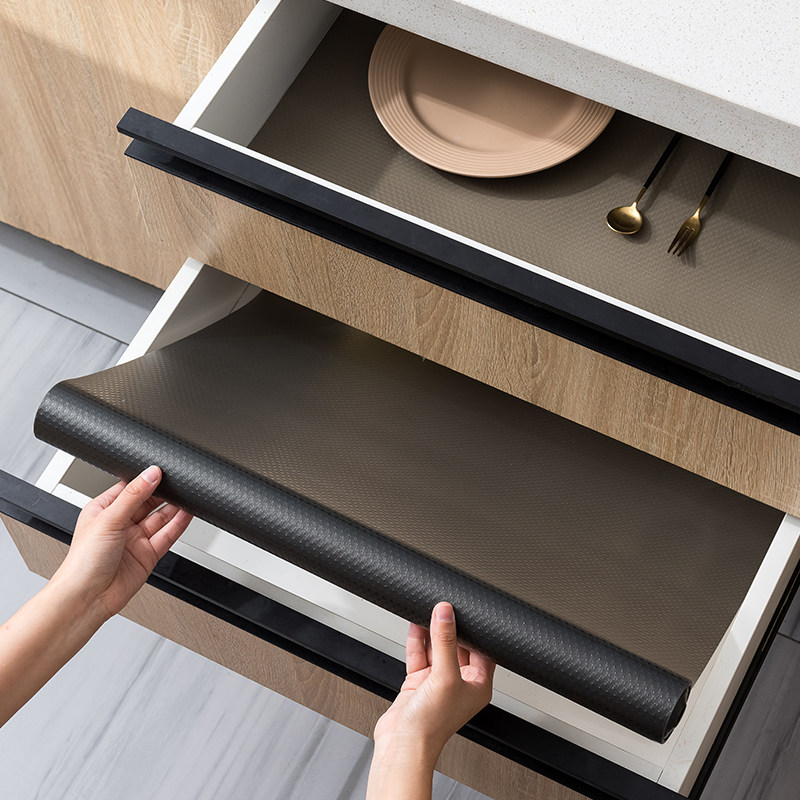 Kitchen drawer paper antibacterial cabinet counter waterproof oil and oil-proof cabinet anti-moisture and moisture-proof shoe cabinet