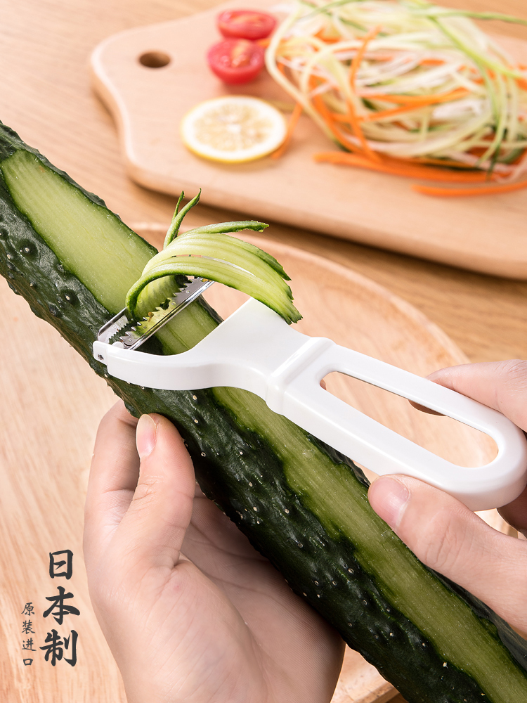 Japan imported kitchen potato shredded grater multi-functional vegetable shredder stainless steel sliced ​​radish shredded artifact