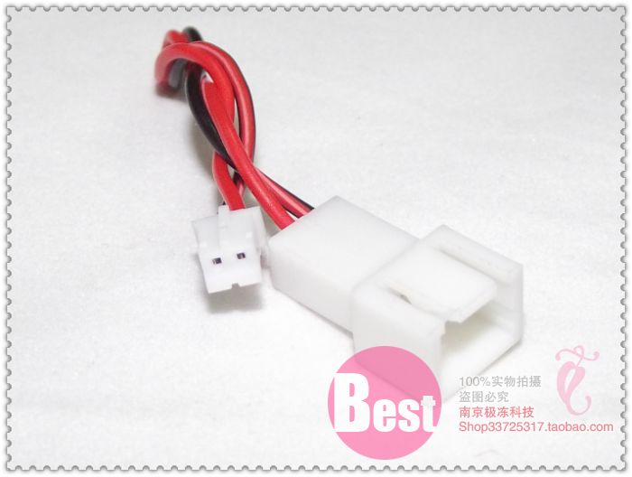 3-pin fan transfer graphics card 2P fan connector switching line meets fan 3-pin connector turn graphics card 2 0 connector