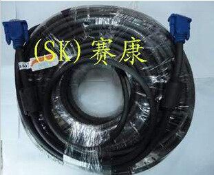 S K Seikan 40 m 3 6VGA Line 96 braided double magnetic ring pin-pin Display Line Projector Signal Line