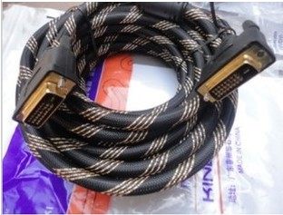 Jingchuan Banner 30m DVI line built-in IC amplifier engineering special line DVI-D video line up to 1080P