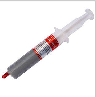 Large syringe type silver thermal silica gel thermal grease CPU graphics card thermal paste Thermal paste