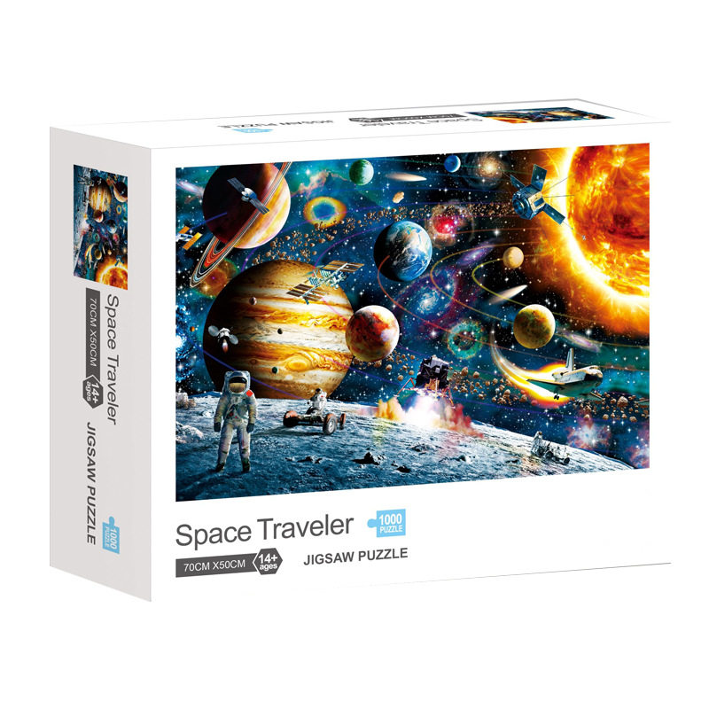 (Puzzle) Home Toys World Famous Paintings 1000 Pieces Paper Puzzles Sexual Puzzles and Interesting Varieties