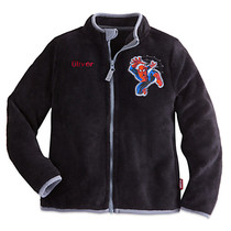 (DISNEY US repurchased) spot Spider-Man Spider-Man coral velvet childrens zipper shirt