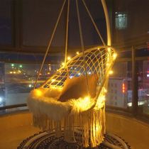 () ins Cradle Cradle Chair Mesh Red Hanging Chair Bird Nest Single Sloth home Balcony Adult Hammock