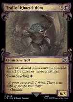 Slow Dragon Card Magic : The Gathering Khazad-dûm Troll Flash Anglais Seigneur des Anneaux Holiday Edition Black Iron