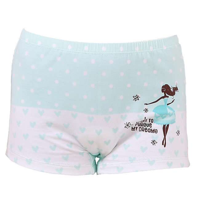 Little girl 11 middle school children 12 student underwear boxer 9-13 year old girl 8-15 cotton underwear boxer pants