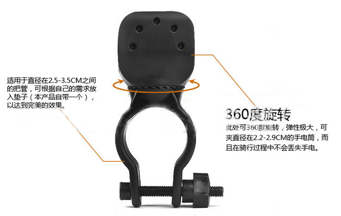 Lumière vélo - phare - Ref 2401741 Image 9