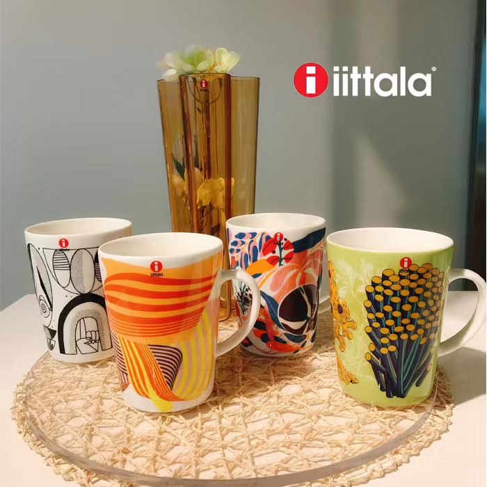 iittala 2018 limited-design Graphics series 400ml Mark cup coffee cup tea cup