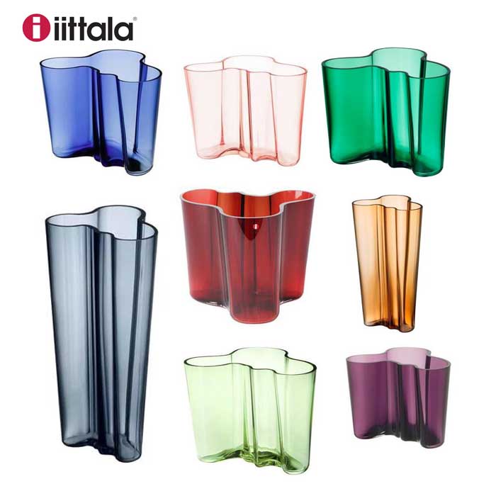 Finland's iittala legendary lake series - Vase 160mm 120mm 251mm swing jacket