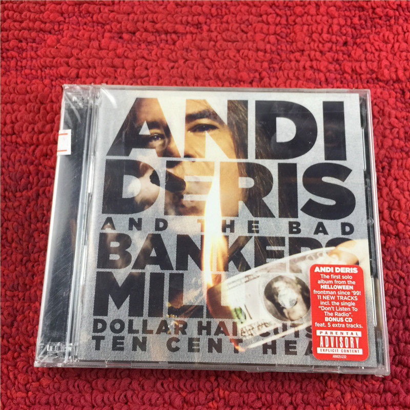 Энди Дерис и Плохие банкиры, версия 2CD OM на миллион долларов, нераспечатана. Изображение 1