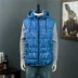 Thu đông 2018 cộng với phân bón XL nam xuống áo vest nam vest nam áo khoác vest cotton 330 kg - Cực lớn Cực lớn