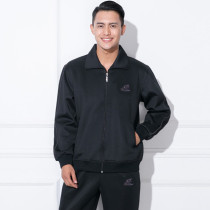 Spring and autumn Thickened South Korea Silk Middle Aged Mens Sport Casual Suit Big Code Plus Fat Increase Sportswear Jacket