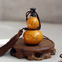  Sanyuanshan Museum boutique Big Dipper gourd Daoist Master painted special exorcism evil spirits body protection lucky Feng Shui universal use