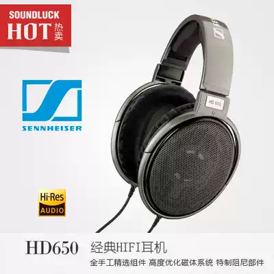 SENNHEISER SENNHEISER HD650 IRISH BLACK BOX CLASSIC HEADSET Round Soundtrack 2 LINES 3 goods 99