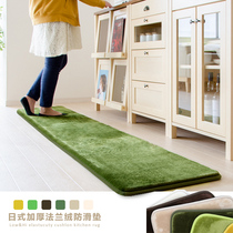 Export Japanese thick slow rebound floor mat door mat bedroom washable foot mat kitchen bathroom non-slip mat absorbent