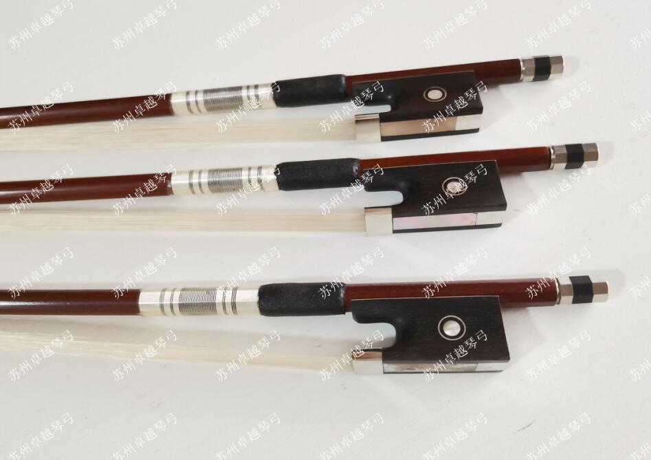 Medium heat pin Brazilian wood violinist bow round bow Played Bow Assay Test Bow Adult Child Bow 4 4 to 1 16