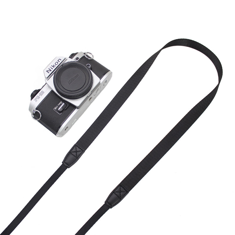 Videotour slim micro single camera shoulder strap Polaroid decompression camera strap Solid color SLR camera with mobile phone lanyard