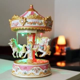 Крутящаяся детская музыкальная шкатулка для мальчиков и девочек, креативный подарок, подарок на день рождения