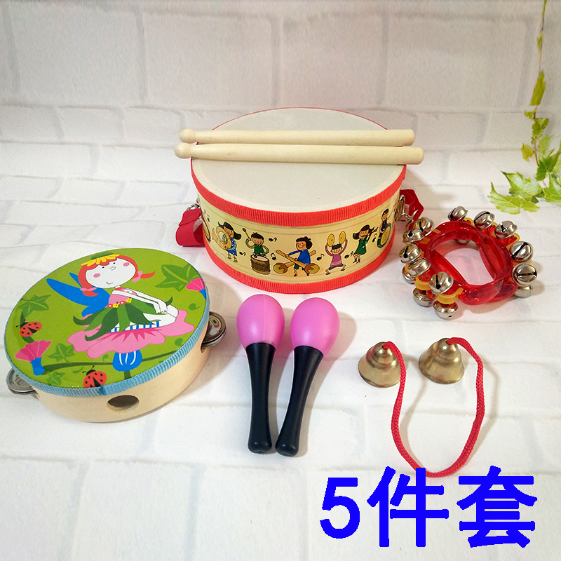 Giáo dục sớm cho trẻ nhạc cụ gõ Bộ đồ chơi trẻ em 3 tuổi kết hợp bộ đồ nhạc cụ Orff bộ nhạc cụ cho bé yêu