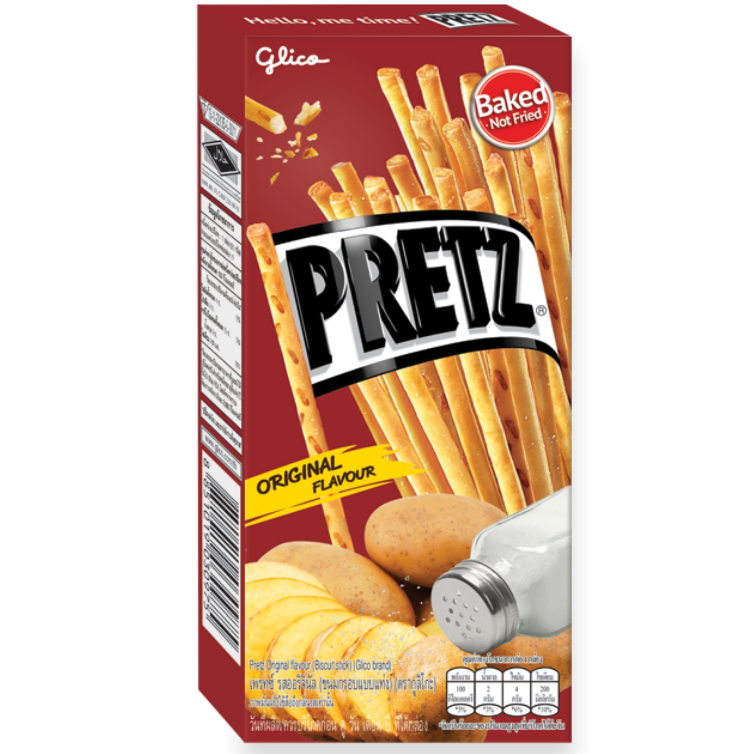 Thai glico Glico PRETZ Original Potato Original Biscuit Stick 23g