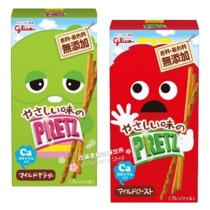 Japanese glico Grego PRETZ unadded Satsu salt fragrant baked honey flavored Bailizi biscuit stick