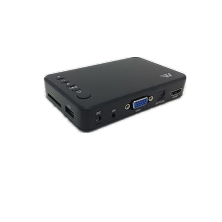 Picture Film Advertising Machine TV Decoding Player Box Projection On-board U Disc SD Card HD Carry-on Hard Disc