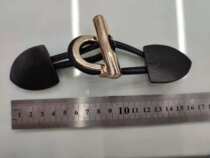 Clothing Coat buttons with leather buckles Woolen leather buckles Mens coat buttons Sweater buttons Metal belt leather waist buckles