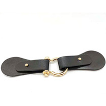 Leather windbreaker Metal buckle coat button woolen leather buckle Mens coat Sweater buckle Metal belt leather waist buckle