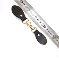 Shawl metal buckle Leather trench coat Metal buckle Coat button woolen leather buckle Mens coat sweater buckle