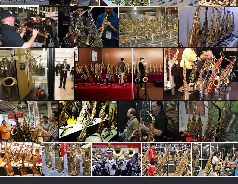Nhạc cụ cao cấp saxophone xuống người lớn mới bắt đầu người Pháp Hai Bo Ryan e giai điệu saxophone chơi đích thực - Nhạc cụ phương Tây trống điện