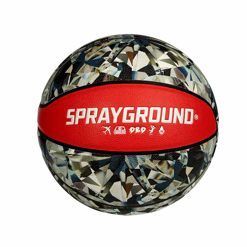 美國代購斯伯丁x Sprayground聯合94系列鑽石花紋籃球男生禮物
