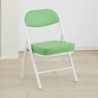 Толстый зеленый детский кресло