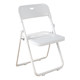 Home folding chair portable simple plastic folding stool back computer office chair training chair outdoor dining chair