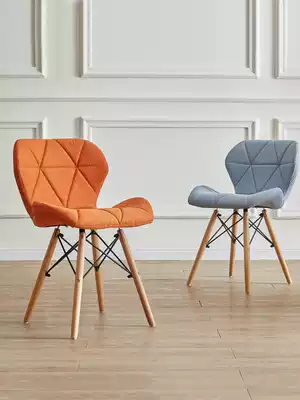 Nordic dining chair bedroom home leisure simple stool negotiation office dormitory desk chair makeup nail stool stool