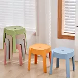 Детский низкий стул мода маленькая скамейка для взрослых пластиковые толстые гостиные против стекла круглого табурета может сложить табурет для ванной комнаты