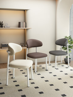 Нордический Имитировать твердая деревянная обедая стул домой современный простой письменный стол стул мягкий чехол спинка стула сын отели магазин Переговорный председатель