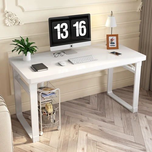 Компьютерный стол, настольный домашний складной стол, простой прямоугольный учебный стол, простой офисный стол для спальни, маленький столик