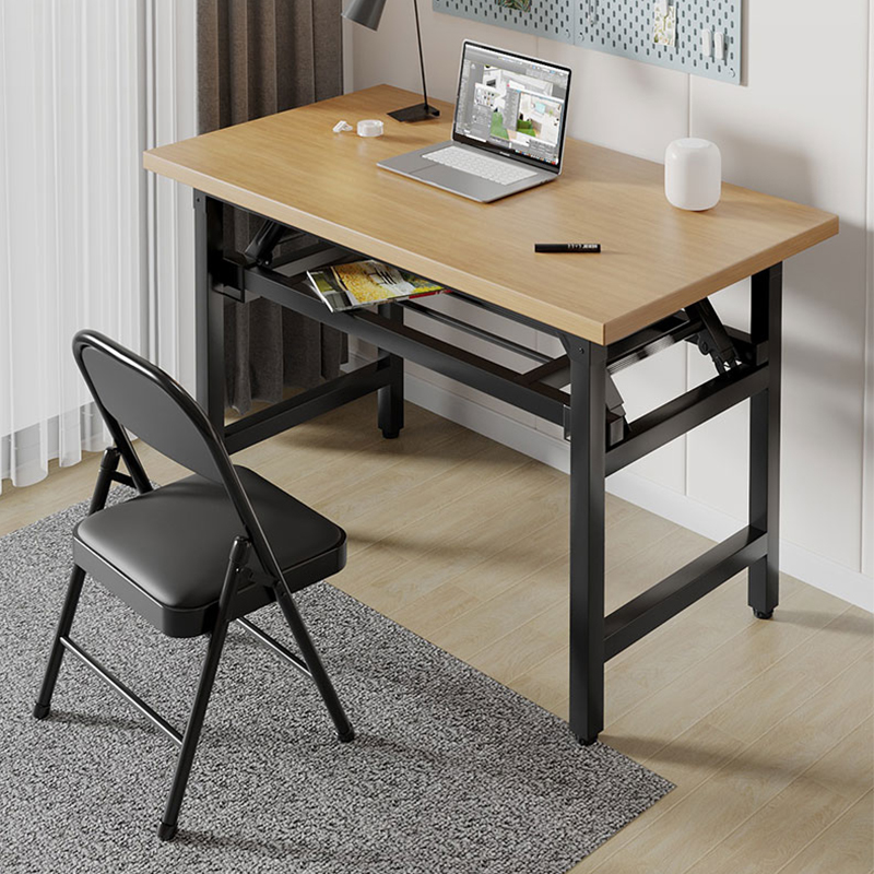 Foldable Computer Desk Desktop Desk Brief Modern Home Desk Bedroom Simple Study Desk Writing Desk-Taobao