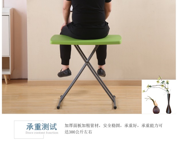 Bàn gấp nhựa đơn giản tại nhà Bàn nhỏ trẻ em Bàn học có thể nâng bàn di động ngoài trời - Bàn ban de may vi tinh