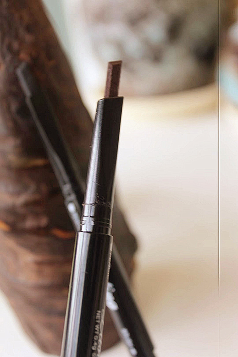 Brow Pen Double Head Swivel Automatic Brow With Eyebrow Brush With Eyebrow eyebrow Eyebrow Powder Waterproof Sweatproof Eyebrow Pen