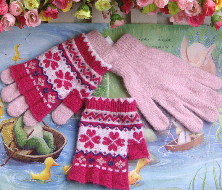 Gants pour fille en lapin - Ref 2151344 Image 12