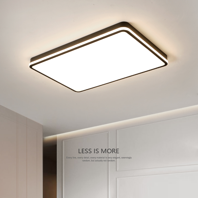 Light luxury ultra-thin living room ceiling lamp simple modern atmosphere Bedroom study 2021 new led Nordic lamps