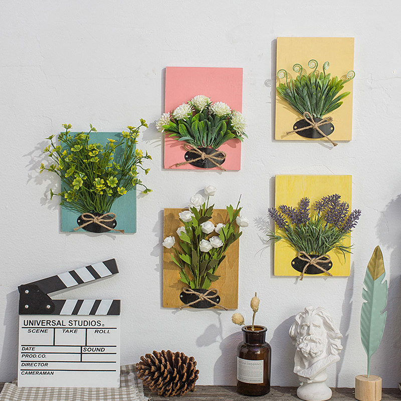 Kindergarten Hanging Accessories Hanging shop Children's room Wall Wall Decoration Corridor Classroom Simulation Plant Pendant