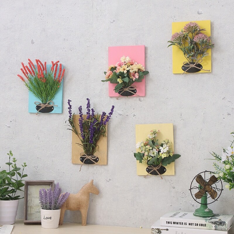 Dining room wall decoration hanging decoration creative bedroom room wall green wall decoration Living room background wall decoration