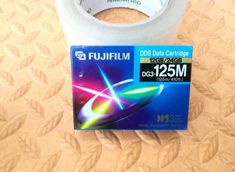 FUJIFILM FUJI DDS DG3-125M BLANK VIDEOTAPE