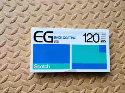 Japan SCOTCH T-120 EG blank video VHS 120 minute video tape