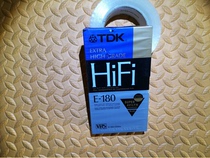 TDK HIFI E - 180 Video Tape 1 - 2 blank video - tape Single - disc price