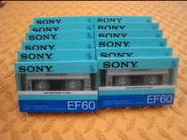 BRAND NEW JAPAN ORIGINAL INSTALLATION SONY SONY EF60 BLANK RECORDING TAPE CARD WITH BLANK TAPE LEARNING MACHINE